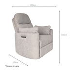 Firenza Electric Feeding & Recliner Glider Chair