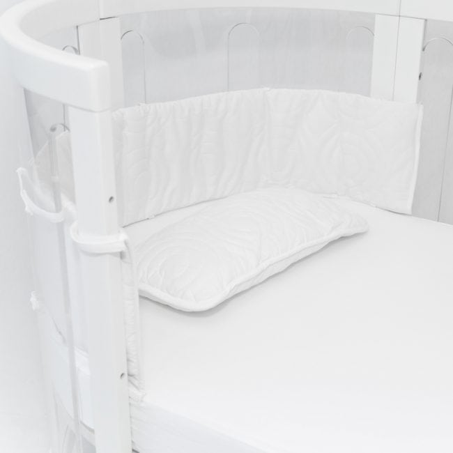Amani Bebe Cot Bumper & Pillow Set For Sova Cot