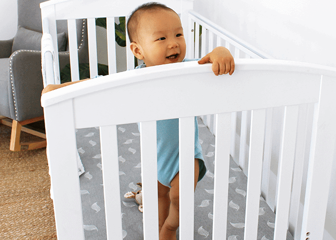 Amani Bebe Organic Jersey Cotton Standard Fitted Sheet