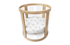 Amani Bebe Organic Jersey Cotton Round Fitted Sheet