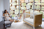 Manhattan Feeding Glider Chair & Ottoman