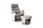 Manhattan Feeding Glider Chair & Ottoman