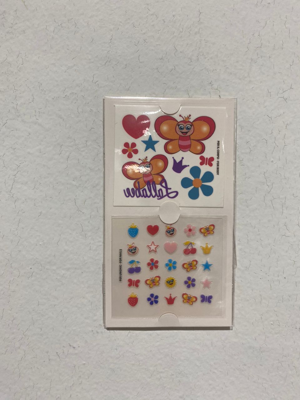 Body Tattoo & Nail Sticker