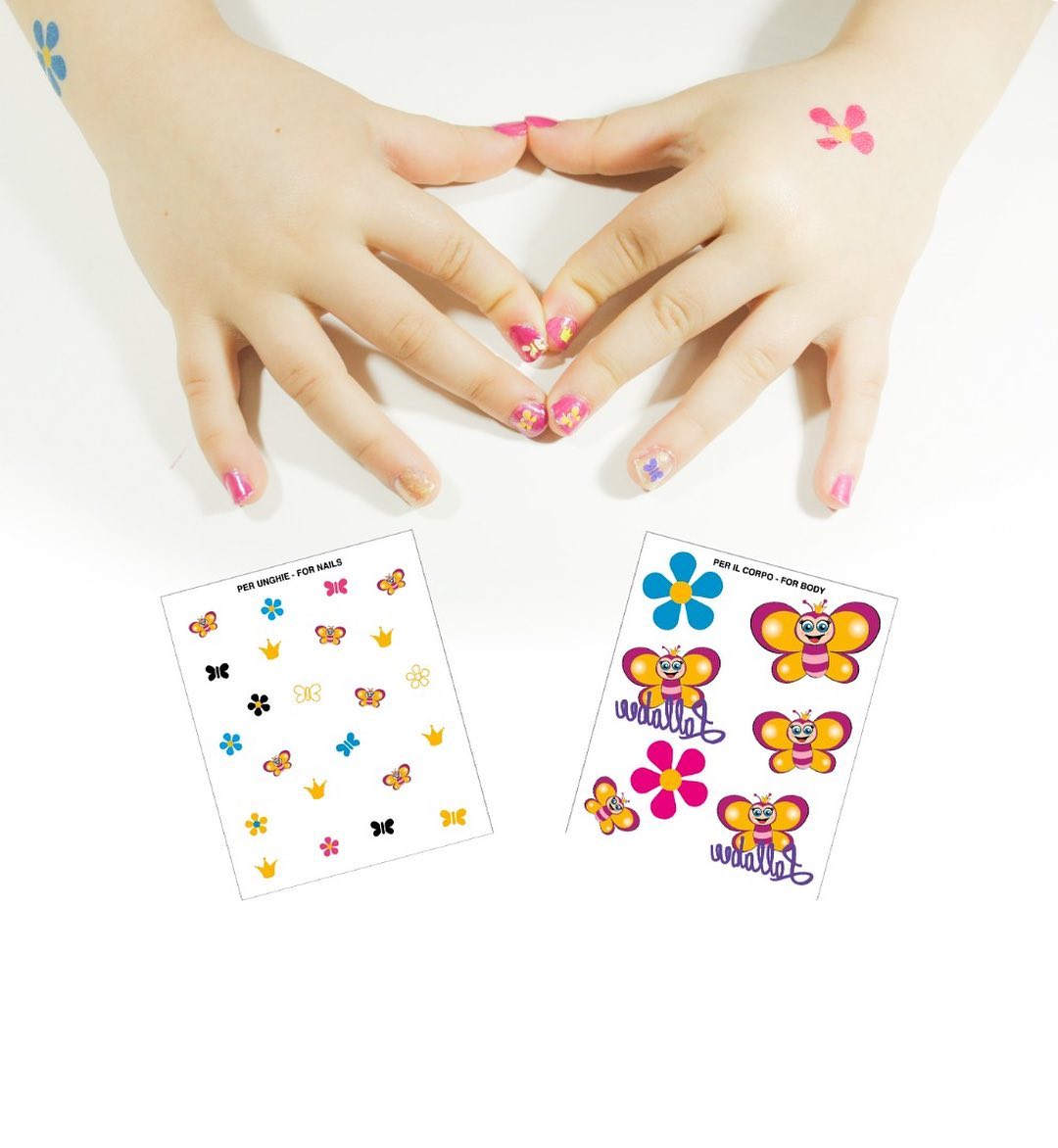 Body Tattoo & Nail Sticker