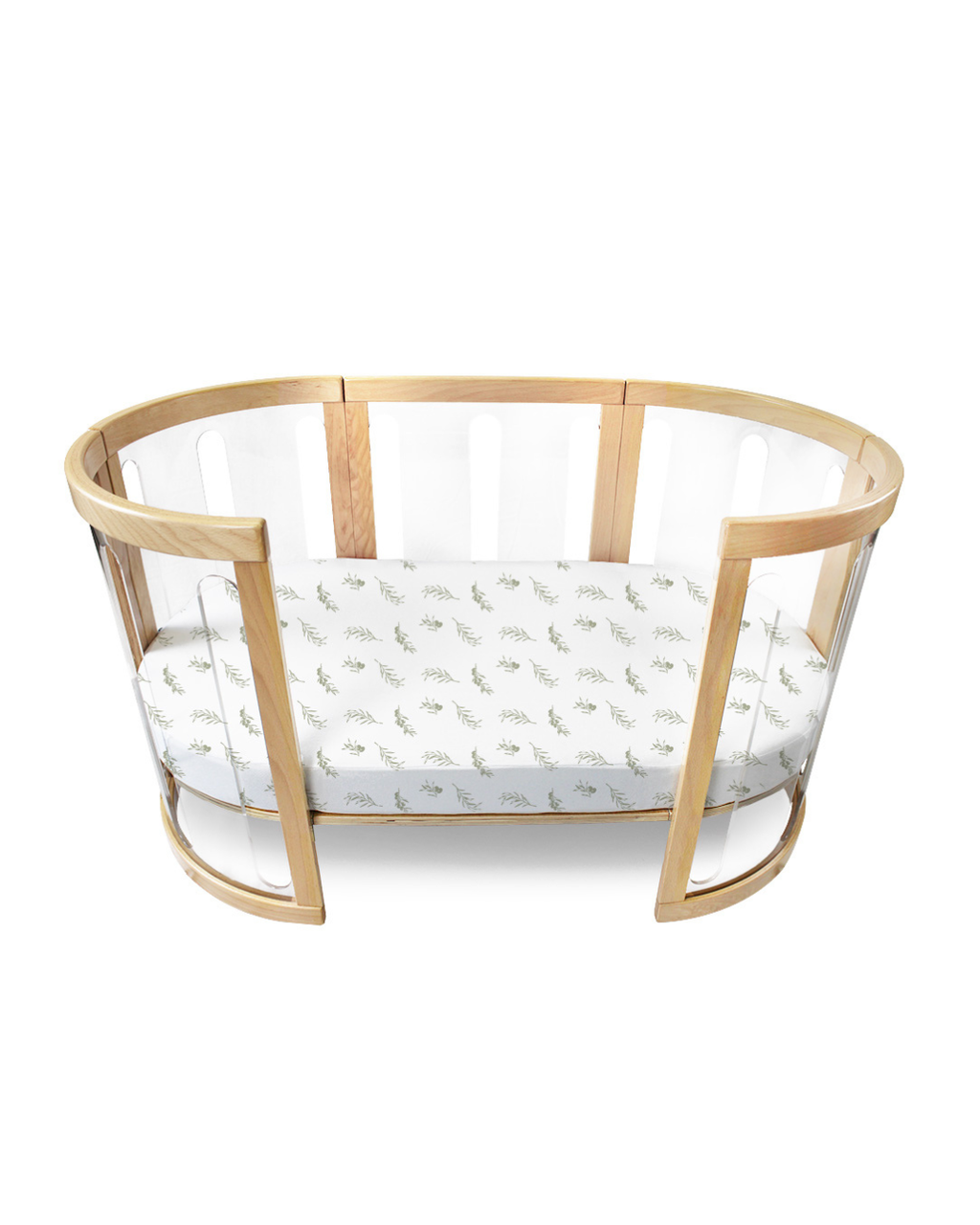 Amani Bebe Jersey Cotton Oval Fitted Sheet