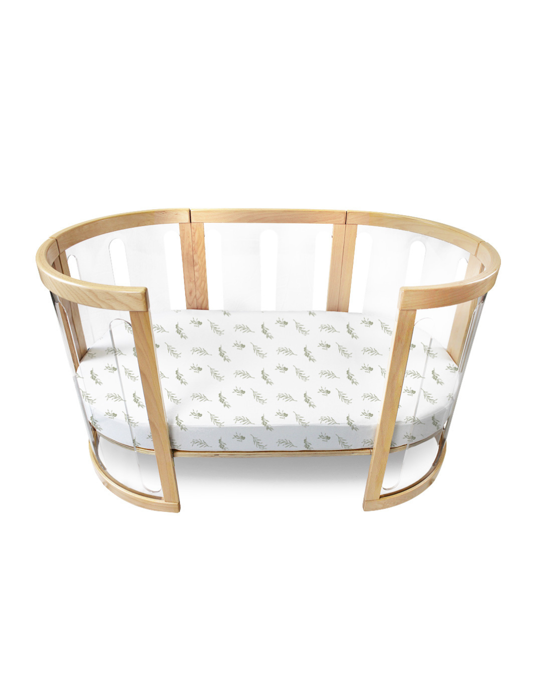 Amani Bebe Jersey Cotton Oval Fitted Sheet