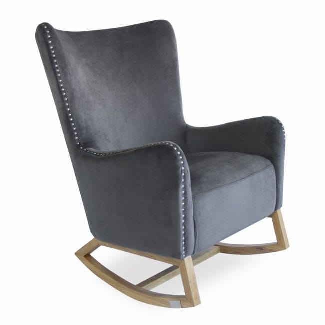 Valencia Rocking Chair with Ottoman & Pillow