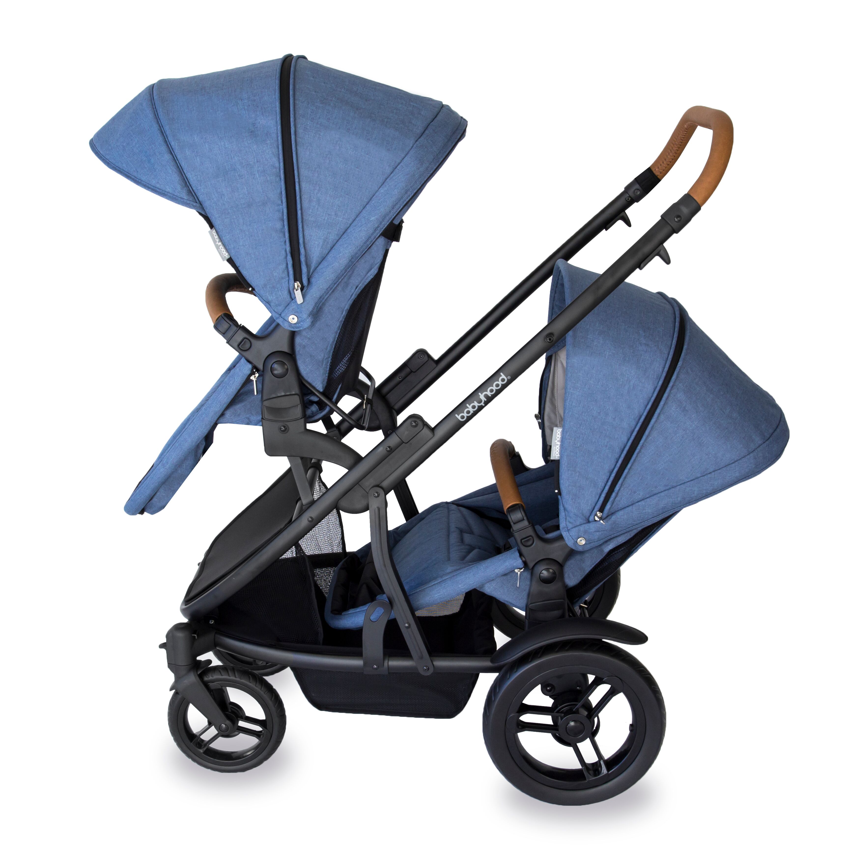babyhood doppio twin stroller